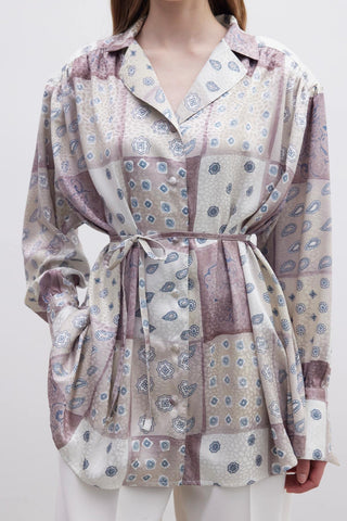 Vintage Patterned Shirt Antique