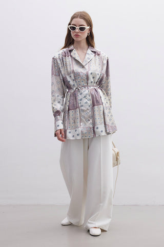 Vintage Patterned Shirt Antique