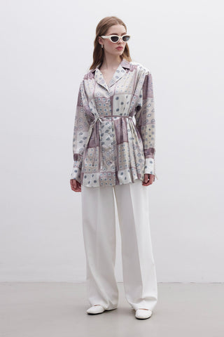 Vintage Patterned Shirt Antique