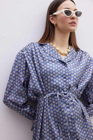 Vintage Patterned Shirt Patterned