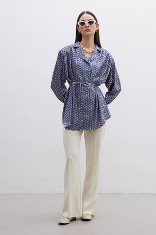 Vintage Patterned Shirt Cecile