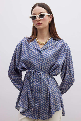 Vintage Patterned Shirt Cecile