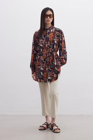 Viscose Retro Style Shirt Retro