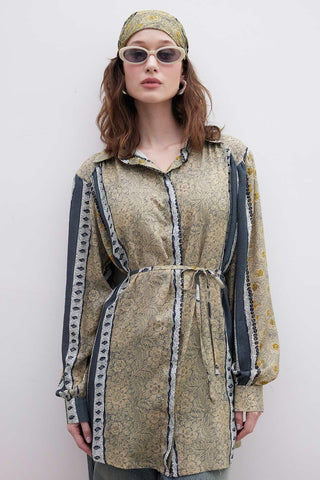 Viscose Retro Style Shirt Nany