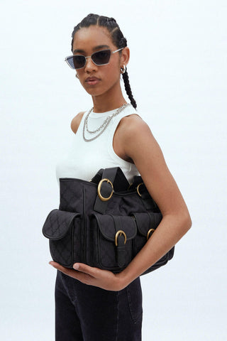 Candice Multi-Pocket Bag Black