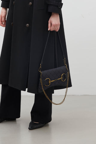 Blanca Buckle Detail Bag Black