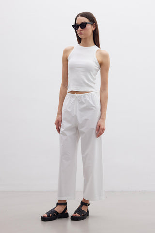 Comfortable Premium Trousers Ecru