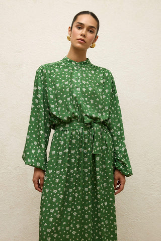 Viscose Patterned Dress Ditsy