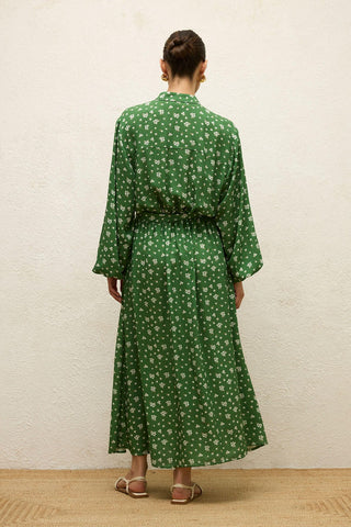 Viscose Patterned Dress Ditsy