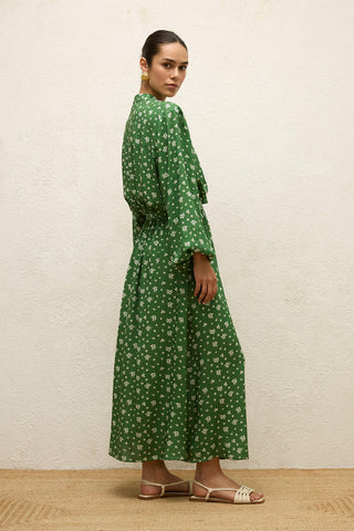 Viscose Patterned Dress Ditsy