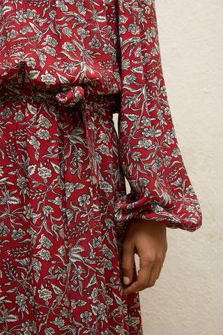 Viscose Patterned Dress Patterned