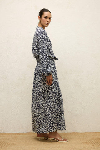 Viscose Patterned Dress Floral