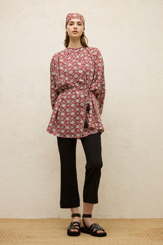 Viscose Patterned Tunic Bloom