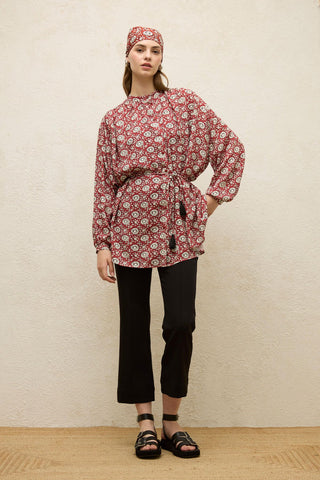 Viscose Patterned Tunic Bloom