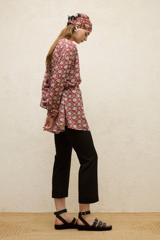 Viscose Patterned Tunic Bloom