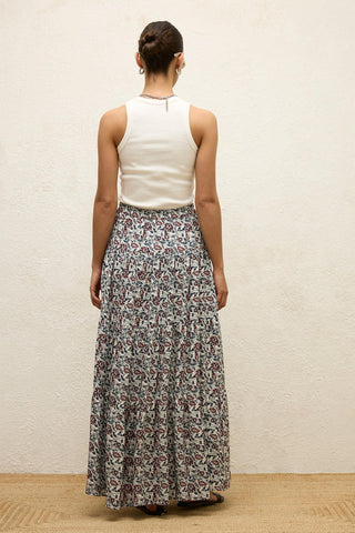 Viscose Patterned Skirt Marley