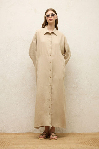 Linen Dress Natural