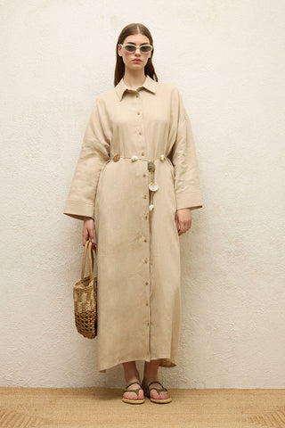 Linen Dress Natural