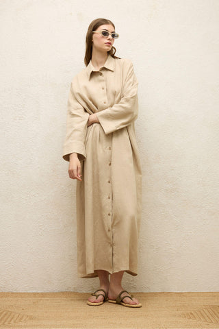 Linen Dress Natural