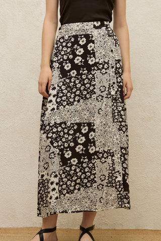 Desenli Sarma Viskon Etek Lola