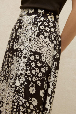 Desenli Sarma Viskon Etek Lola