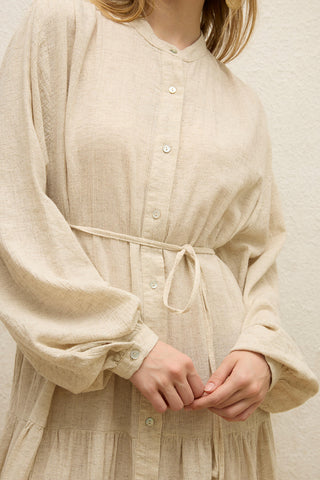 Cotton Oversized Dress Natural