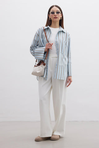Mari Small Shopper Bag Beige