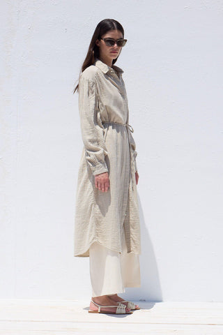 Long Muslin Tunic Sand