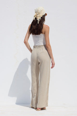 Muslin Relaxed Pants Sand