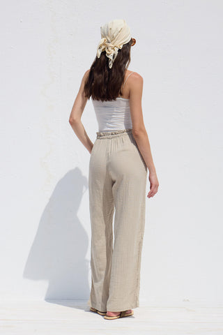 Muslin Rahat Pantolon Kum
