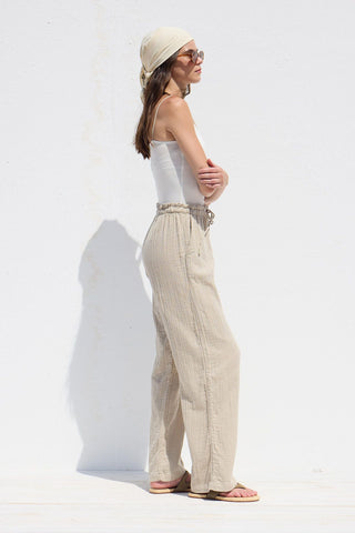 Muslin Relaxed Pants Sand