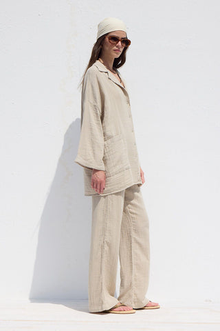 Muslin Relaxed Pants Sand