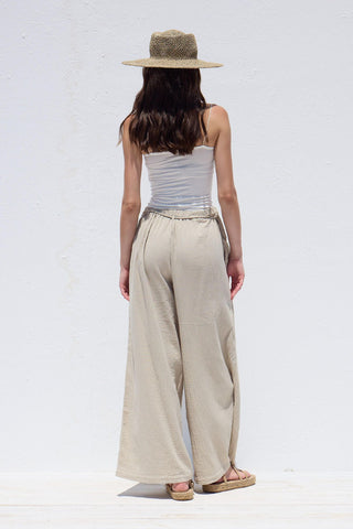 Muslin Wrap Trousers Sand