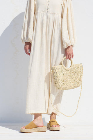Woven Handbag Beige