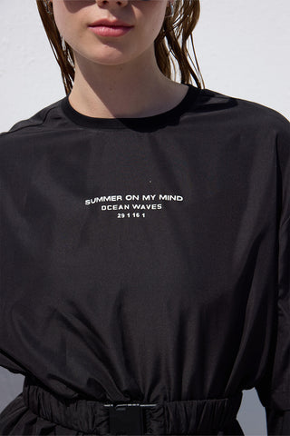 Finger Loop 3 Piece Swim Set Black