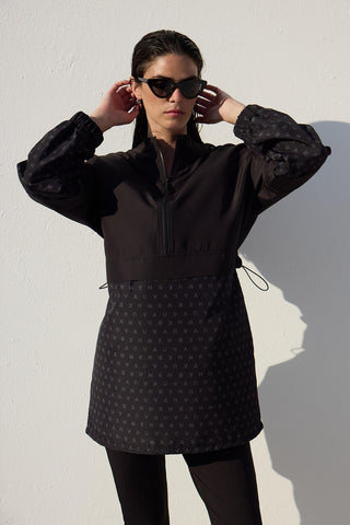 Athletic Parachute Swimsuit Logo Pattern