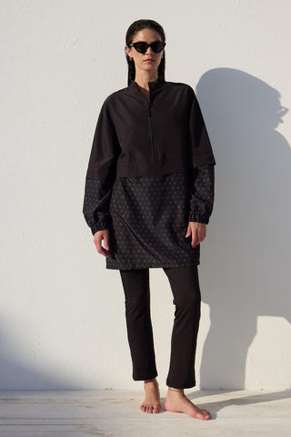 Athletic Parachute Swimsuit Logo Pattern