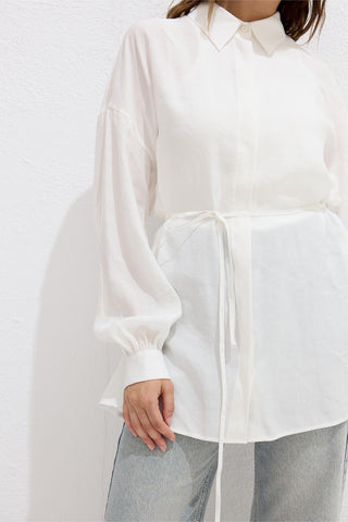 Modal Comfort Shirt Ecru