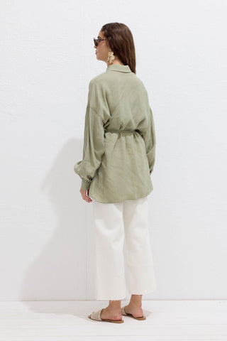 Modal Comfort Shirt Soft Green