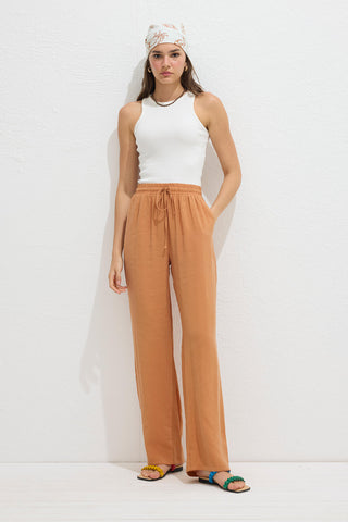 Modal Comfort Trousers Orange