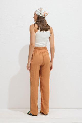 Modal Comfort Trousers Orange