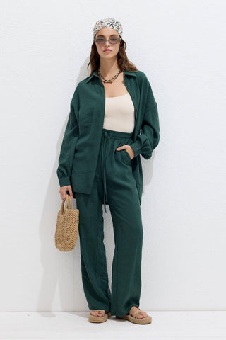 Modal Comfort Trousers Emerald