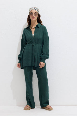 Modal Comfort Trousers Emerald