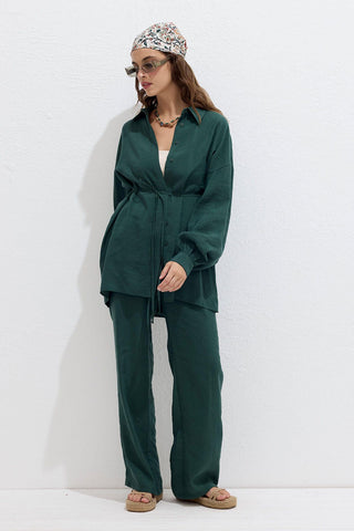 Modal Comfort Trousers Emerald