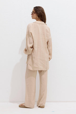 Modal Comfort Shirt Beige