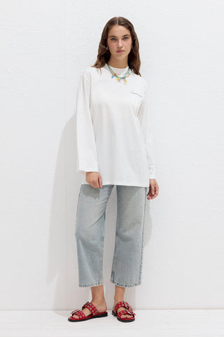 Long-Sleeve Printed T-Shirt Summer Needs