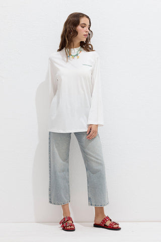 Long-Sleeve Printed T-Shirt Summer Needs