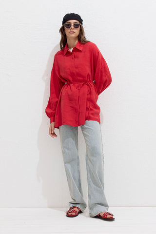 Modal Comfort Shirt Red