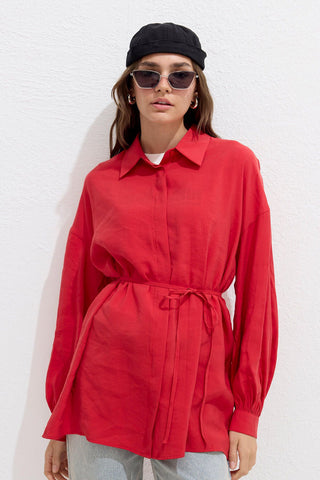 Modal Comfort Shirt Red