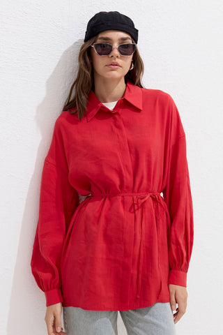 Modal Comfort Shirt Red